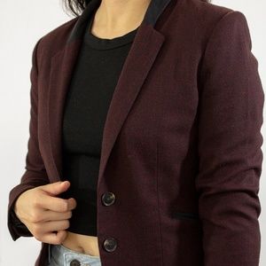 H&M Maroon Blazer